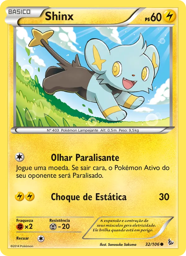 Shinx Flash de Fogo 32/106