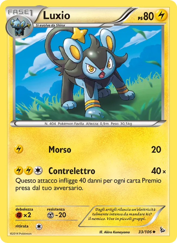 Luxio Fuoco Infernale 33/106