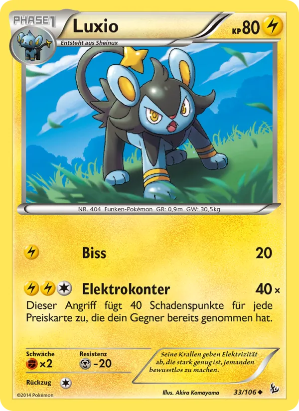 Luxio Flammenmeer 33/106