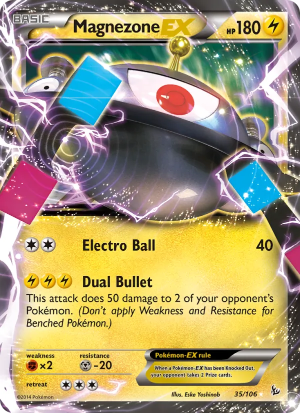Magnezone EX Flashfire 35/106