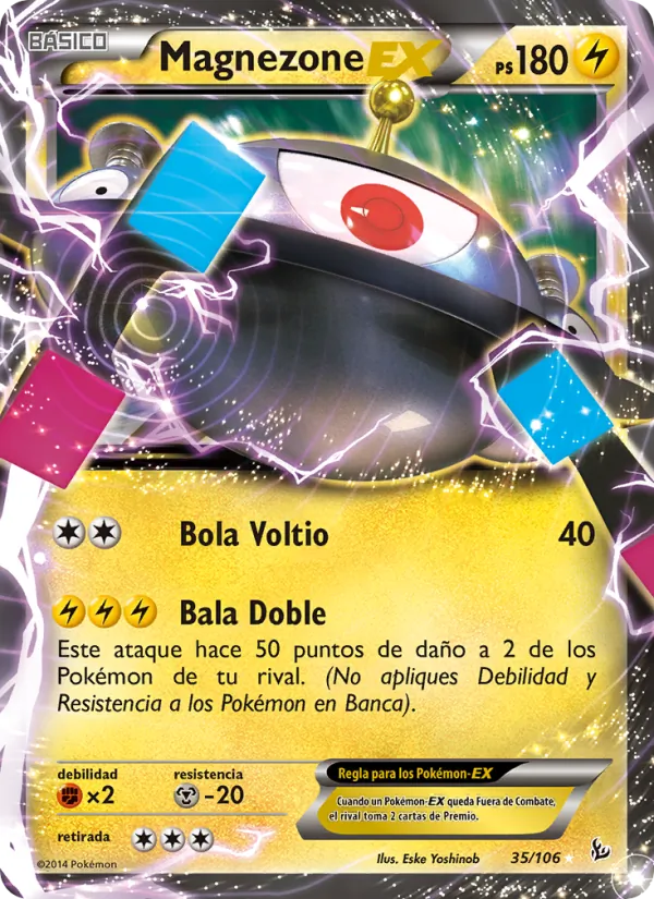Magnezone EX Destellos de Fuego 35/106