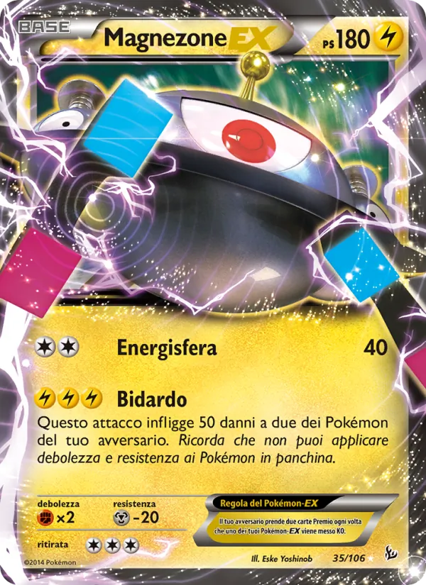 Magnezone EX Fuoco Infernale 35/106