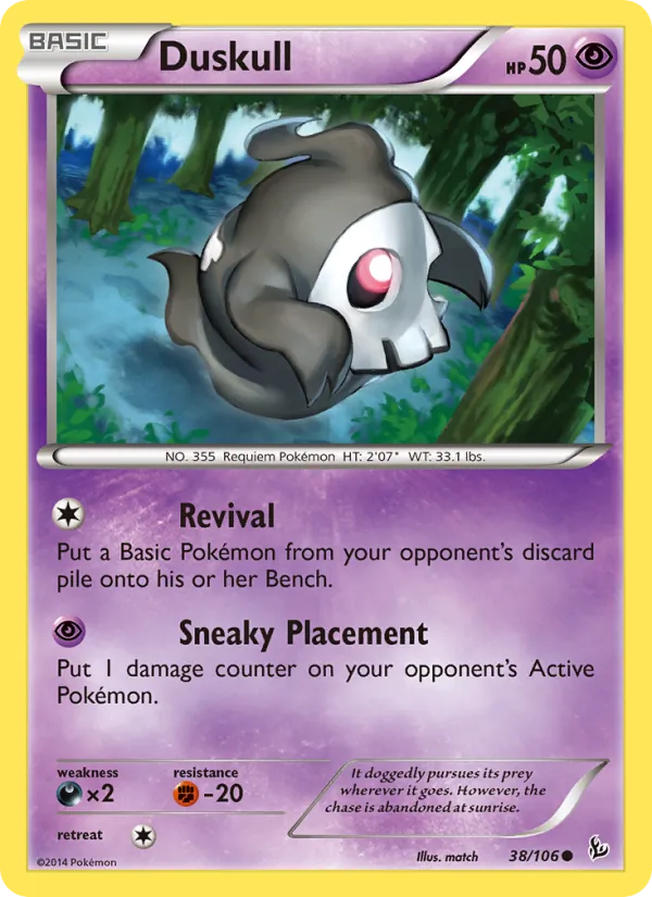Duskull Flashfire 38/106