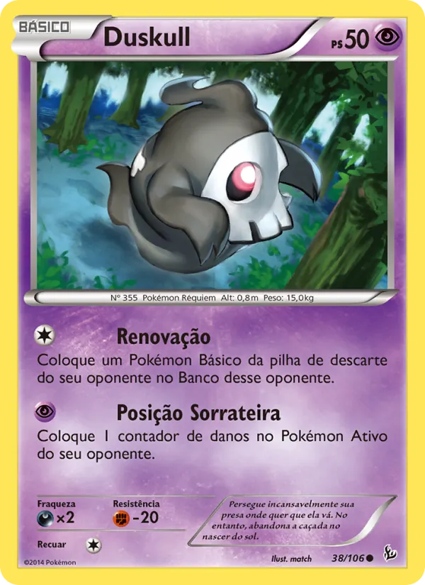Duskull Flash de Fogo 38/106