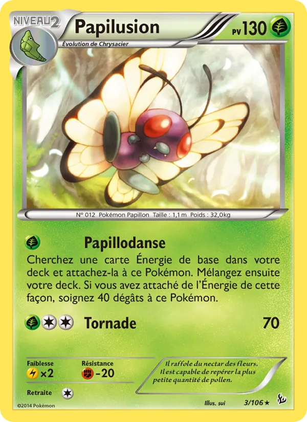 Papilusion Étincelles 3/106