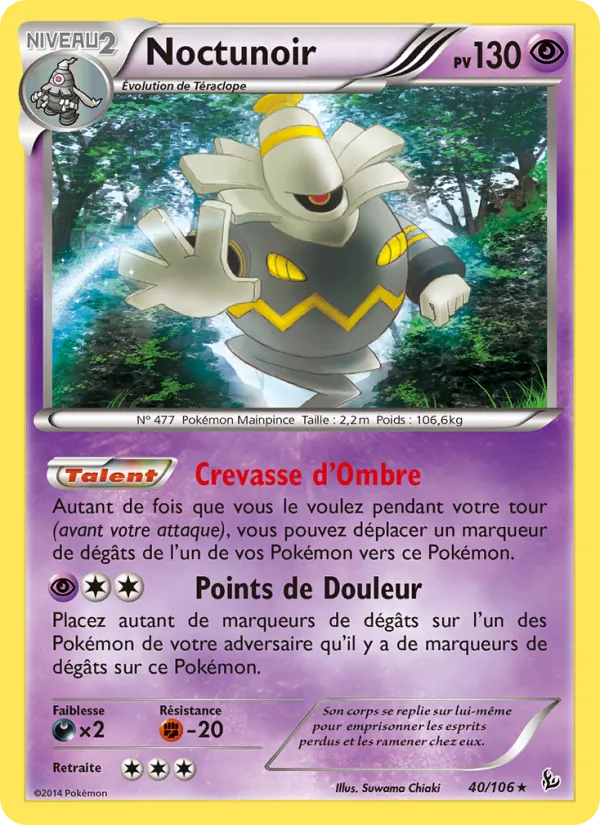 Noctunoir Étincelles 40/106