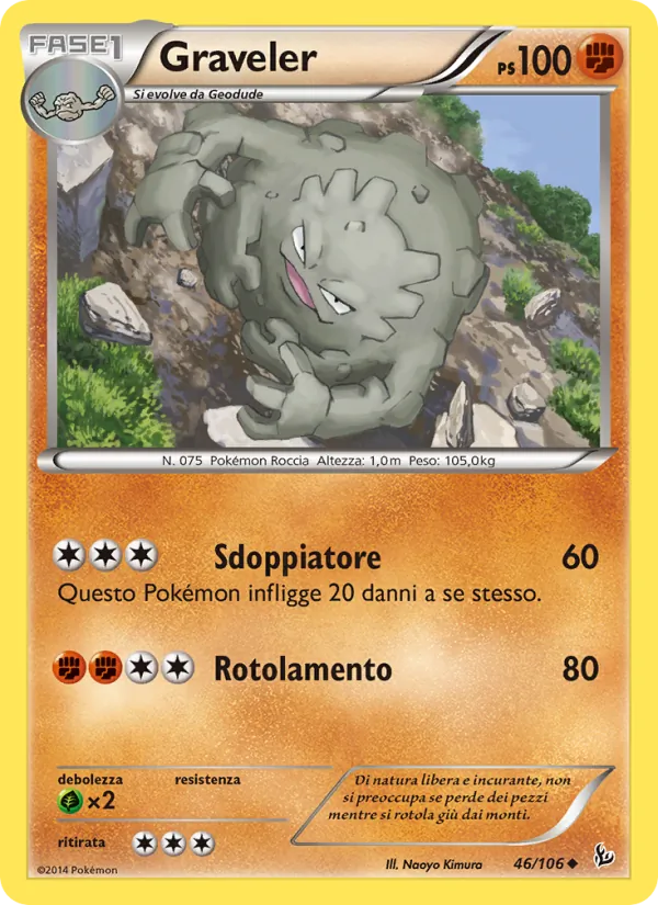 Graveler Fuoco Infernale 46/106
