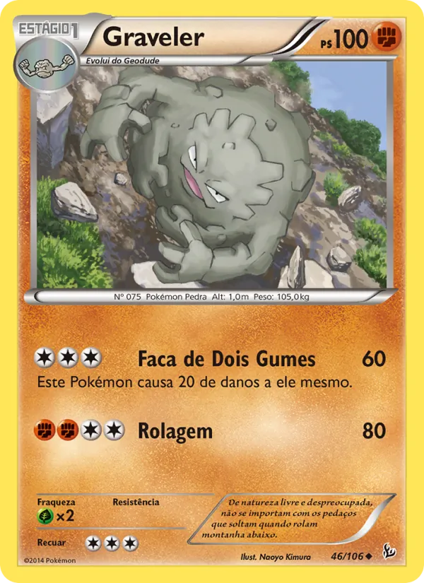 Graveler Flash de Fogo 46/106