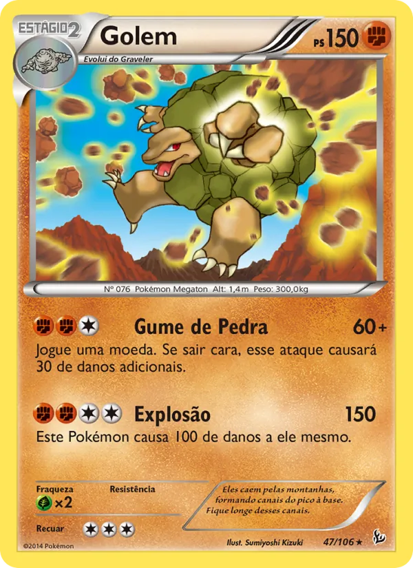 Golem Flash de Fogo 47/106