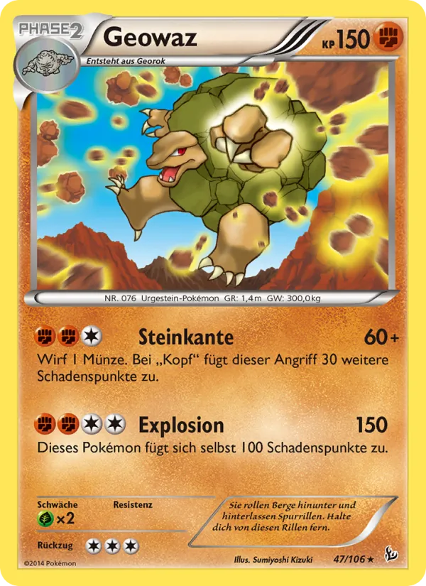 Geowaz Flammenmeer 47/106