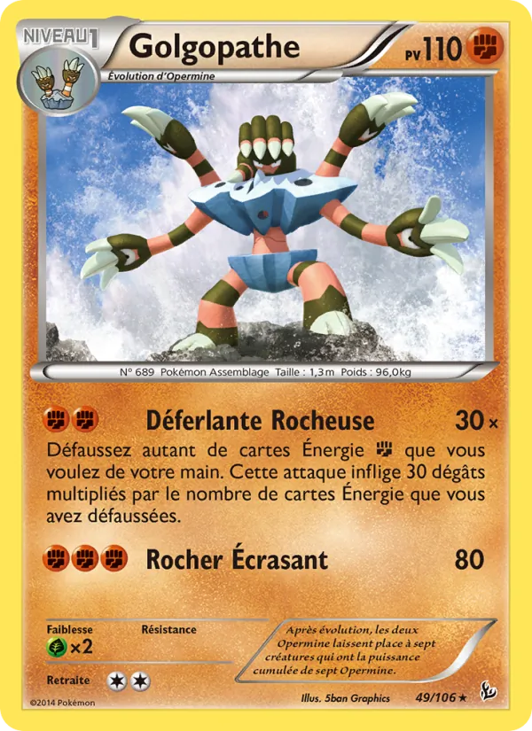 Golgopathe Étincelles 49/106