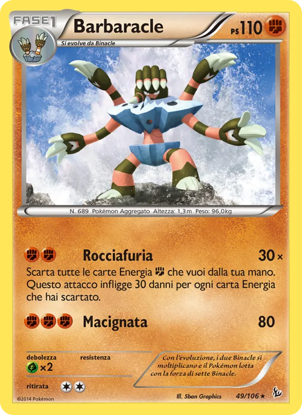 Barbaracle Fuoco Infernale 49/106