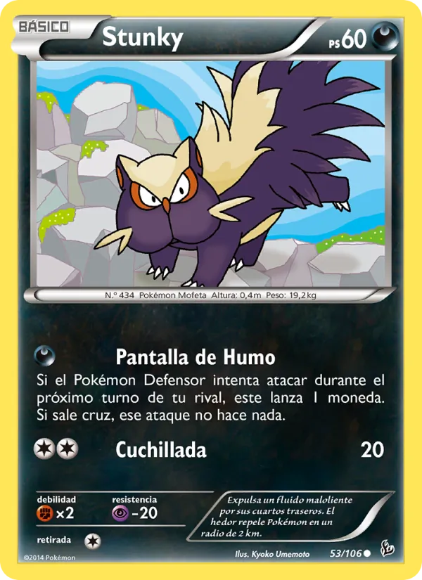 Stunky Destellos de Fuego 53/106