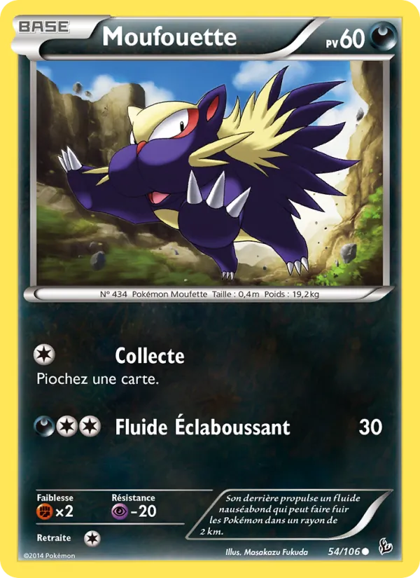 Moufouette Étincelles 54/106