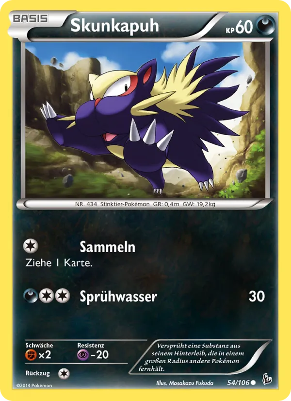 Skunkapuh Flammenmeer 54/106