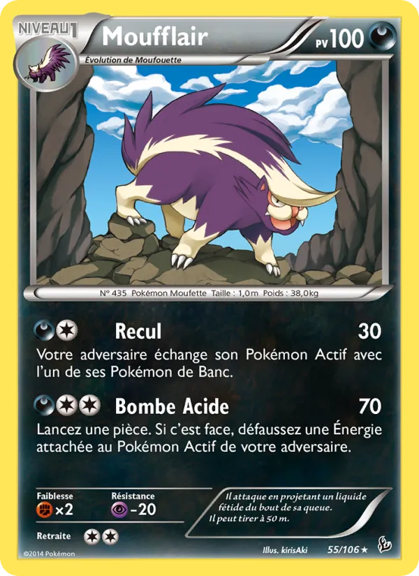 Moufflair Étincelles 55/106