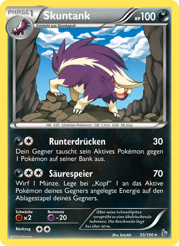 Skuntank Flammenmeer 55/106