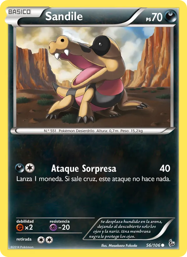 Sandile Destellos de Fuego 56/106