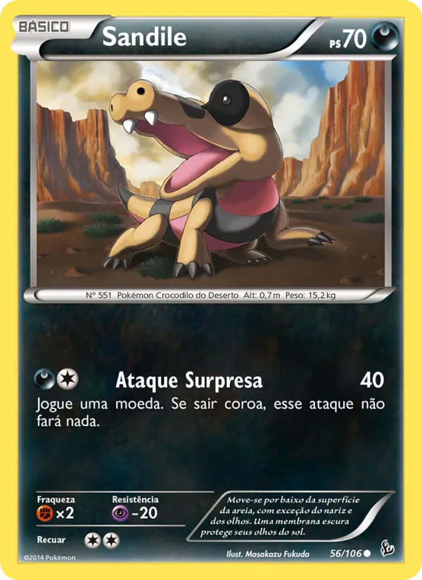 Sandile Flash de Fogo 56/106