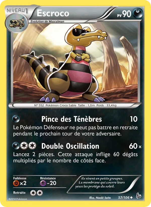 Escroco Étincelles 57/106