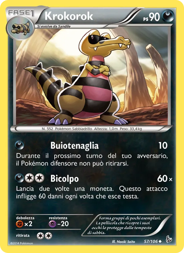 Krokorok Fuoco Infernale 57/106