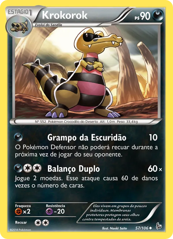 Krokorok Flash de Fogo 57/106