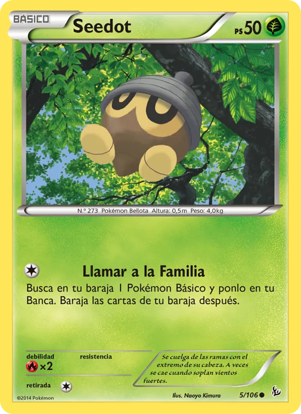 Seedot Destellos de Fuego 5/106