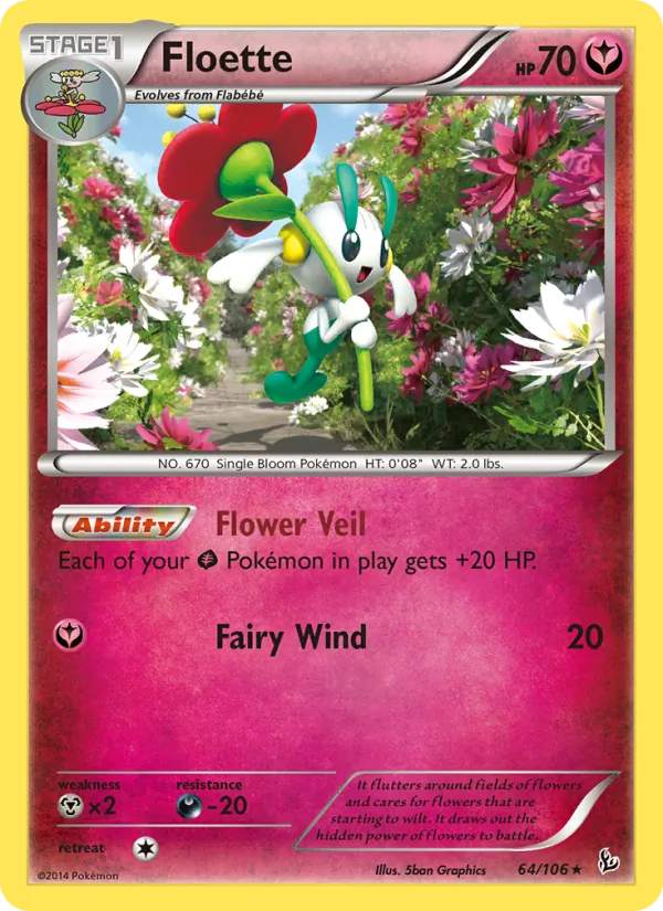 Floette Flashfire 64/106