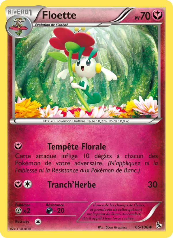 Floette Étincelles 65/106