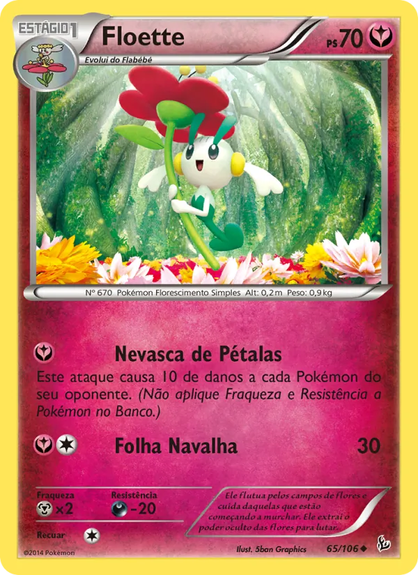Floette Flash de Fogo 65/106