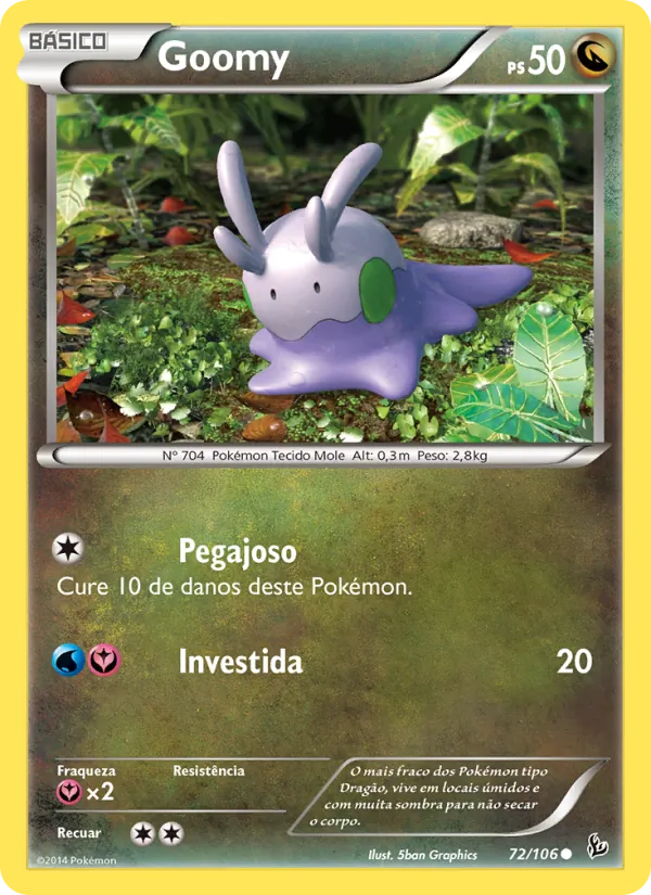 Goomy Flash de Fogo 72/106