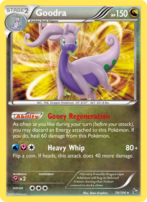 Goodra Flashfire 74/106