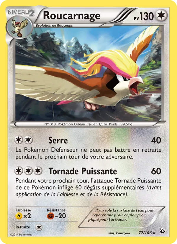 Roucarnage Étincelles 77/106