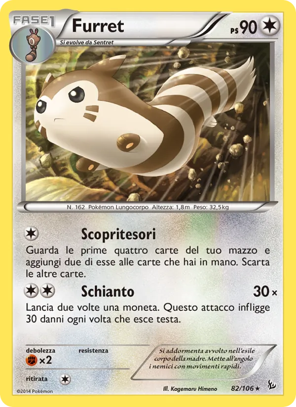 Furret Fuoco Infernale 82/106