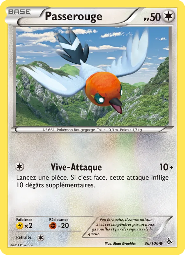 Passerouge Étincelles 86/106