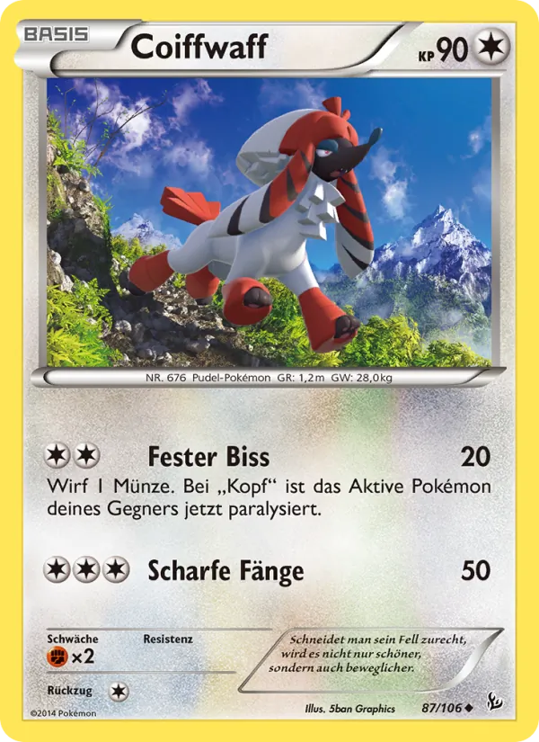 Coiffwaff Flammenmeer 87/106