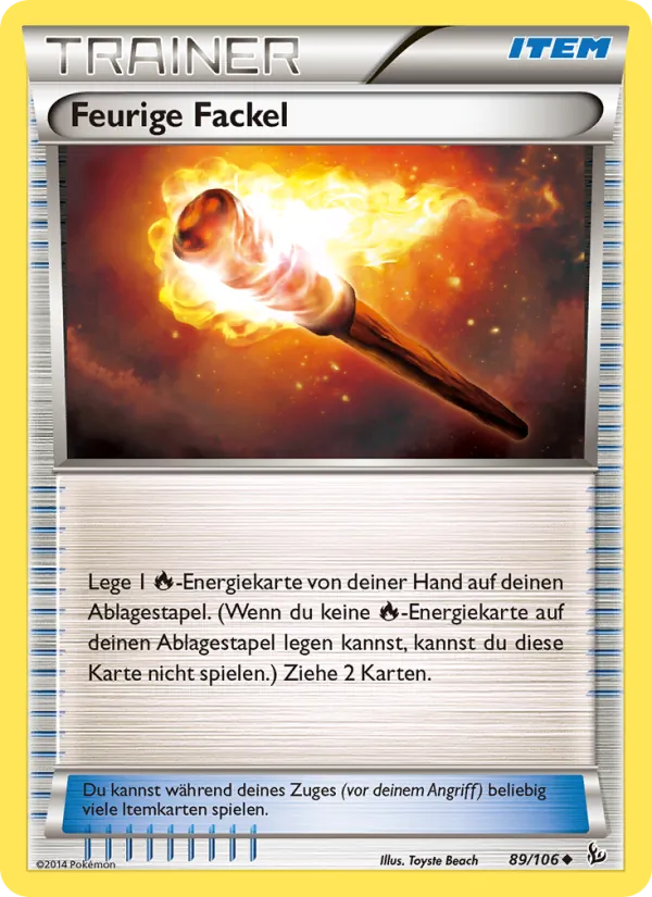 Feurige Fackel Flammenmeer 89/106