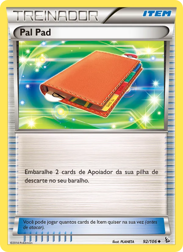 Pal Pad Flash de Fogo 92/106