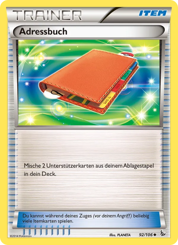 Adressbuch Flammenmeer 92/106