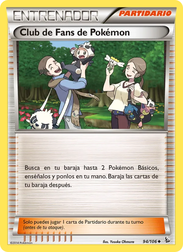 Club de Fans de Pokémon Destellos de Fuego 94/106