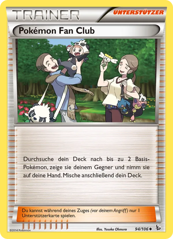 Pokémon Fan Club Flammenmeer 94/106