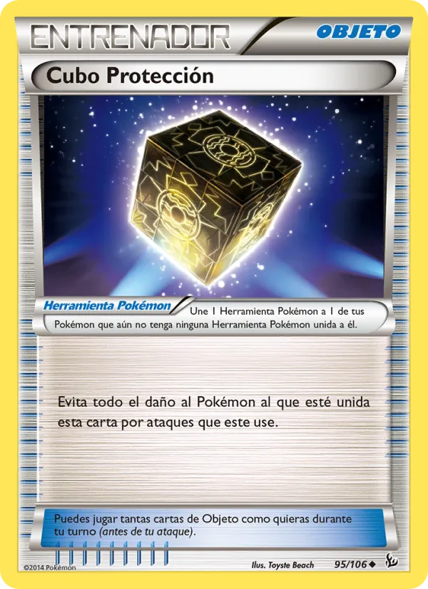 Cubo Protección Destellos de Fuego 95/106