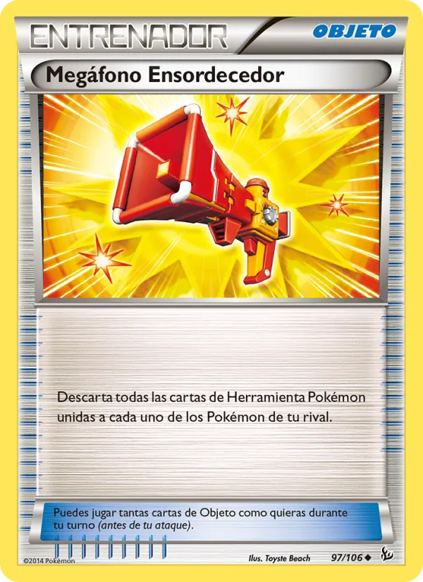 Megáfono Ensordecedor Destellos de Fuego 97/106