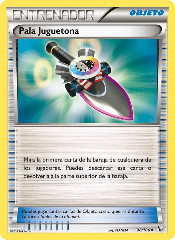 Pala Juguetona Destellos de Fuego 98/106