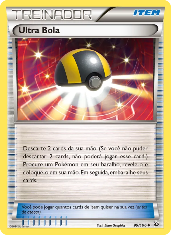Ultra Bola Flash de Fogo 99/106