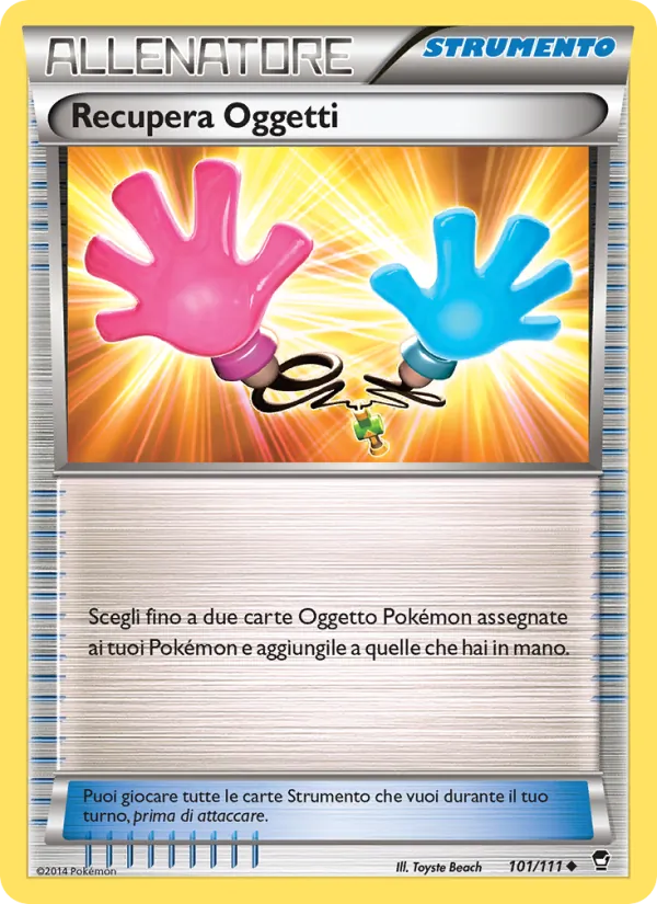 Recupera Oggetti Colpi Furiosi 101/111