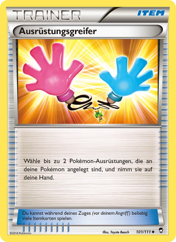 Ausrüstungsgreifer Fliegende Fäuste 101/111