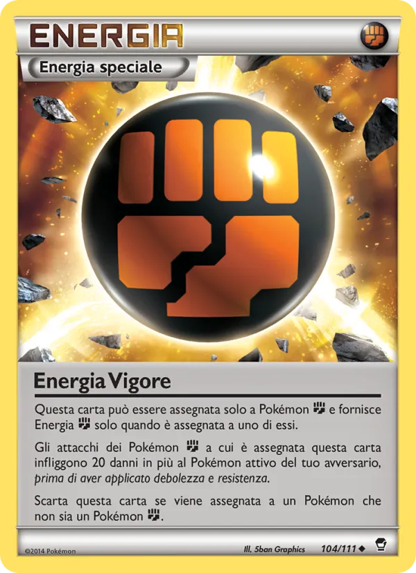 Energia Vigore Colpi Furiosi 104/111