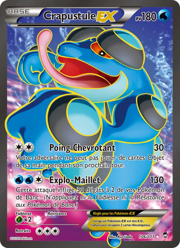Crapustule EX Poings Furieux 106/111
