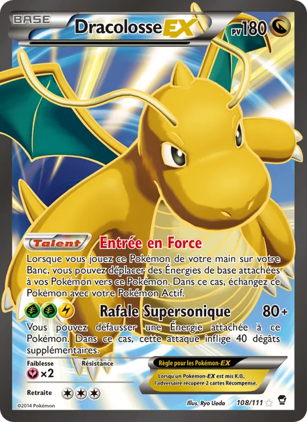 Dracolosse EX Poings Furieux 108/111